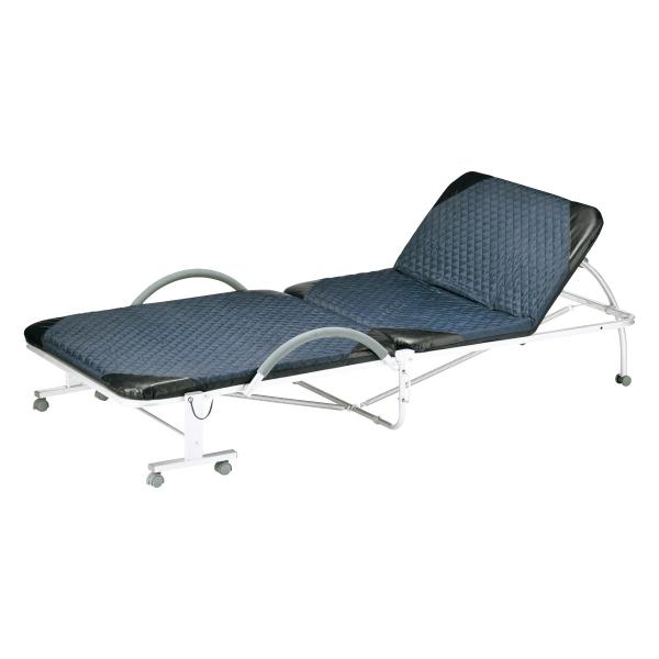 折りたたみベッド シングル 幅99cm 手すり付き 折り畳み ベッド （ 折りたたみ リクライニング...