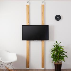 テレビハンガー LABRICO ラブリコ テレビ 壁掛け 32〜60 インチ 対応 （ 突っ張り DIY パーツ テレビラック テレビスタンド 壁寄せ 2×4 専用 金具 壁面収納 ）