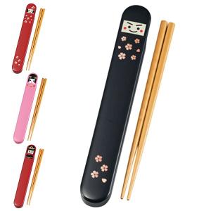 OSK（オーエスケー） 箸箱セット 抗菌 箸 16.5cm 鬼滅の刃 スライド式