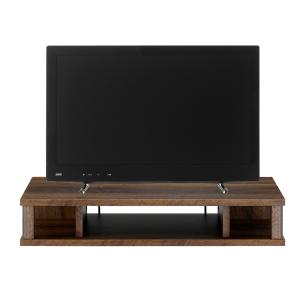 朝日木材加工 ちょい足しラックプラス 幅59cm 背面収納付 テレビ台 AV