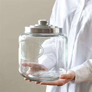 保存容器 4.5L クッキージャー ガラス ワイド （ キャニスター ガラス