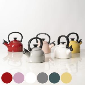 わちふぃーるどダヤンエンブレムホーローミニケトル Cotton Series 富士ホーロー ケトル おしゃれ 1.6L ih対応 ミニ やかん