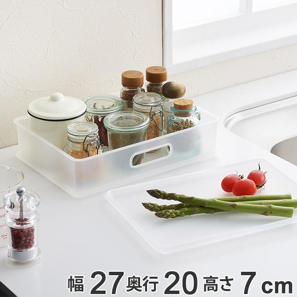 収納ケース 小物収納 ナチュラ インボックス ピコ S （ 収納 フタ付き プラスチック 収納ボック...