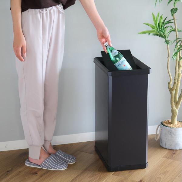 （法人限定） 屋内用ゴミ箱 業務用ダストボックス 37L Lサイズ ターンボックス （ 屋内用 スイ...