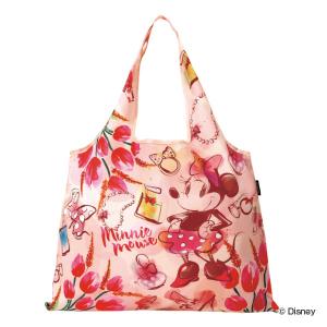 エコバッグ 折り畳み式 2way ミニーマウス ディズニー ショッピングバッグ ファッション （ 折りたたみ ショッピングバッグ 買い物袋 ）｜interior-palette