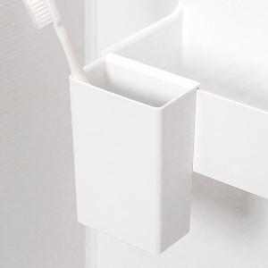 磁着SQ OPワイドポケット 深型 ポケット オプション パーツ （ バス収納 歯ブラシ ハミガキ ホルダー 磁着SQ専用 バストレイ ）