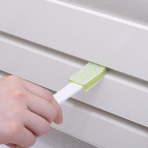 バススポンジ 浴室隙間洗いクリーナー 2本入 （ 掃除 そうじ 清掃 排水溝 排水口 ）