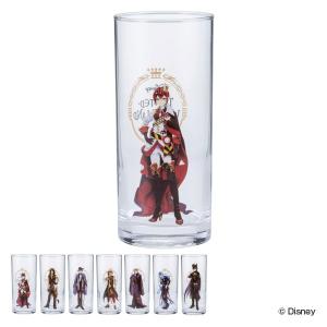 グラス 390ml ツイステッドワンダーランド コップ ガラス ロンググラス 日本製 キャラクター （ タンブラー ディズニー ツイステ 寮長 立ち絵 ）