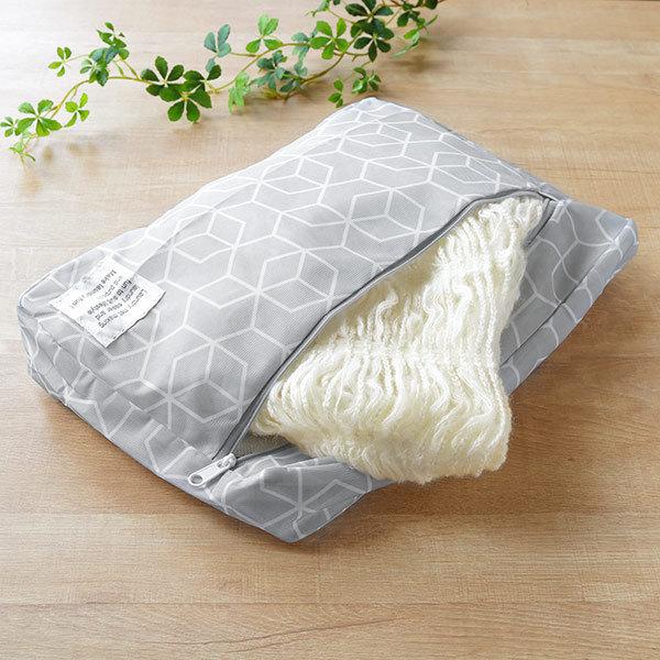 洗濯ネット まるごと洗えるランドリーポーチ L ジム 洗濯 ネット （ 洗濯用ネット コインランドリ...