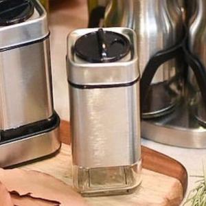 アンティーク調 Cantine ソルト＆ペッパーセット◇陶器◇塩 胡椒