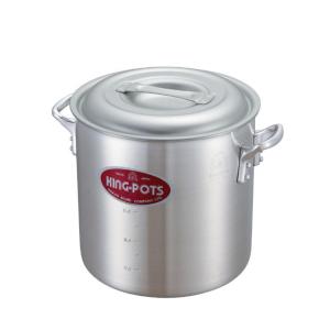 寸胴鍋 51cm 100L ガス火専用 キングポット 業務用 中尾アルミ 両手鍋