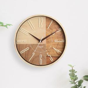 掛け時計 φ43.0cm ネクスタイム ビニールタップ 8141 レコード LP 音楽