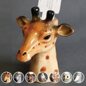 花瓶 一輪挿し フラワーベース 動物 タグ付 （ 花びん 花器 アニマル