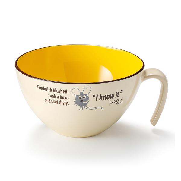 スープカップ 450ml 持ち手付きカップ レオ・レオニ 皿 食器 プラスチック 日本製 キャラクタ...