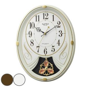 リズム【お取寄せ品の為、代引き不可】リズム時計製 電波掛時計