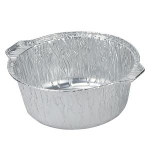 アルミ箔丸鍋 20cm 2.4L 3枚入 （ ガス火専用 直火 オーブン対応