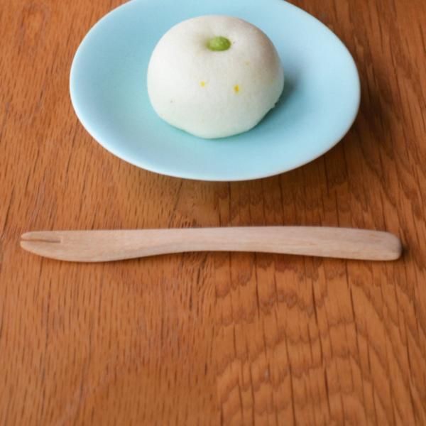 フォーク 12.5cm 山桜 菓子フォーク 木製 日本製 （ 和 天然木 菓子楊枝 菓子切りフォーク...