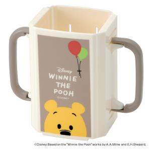 ドリンクホルダー くまのプーさん 両手 ハンドル付き 子供用 キャラクター （ 紙パックホルダー プーさん プー POOH ディズニー ）｜interior-palette