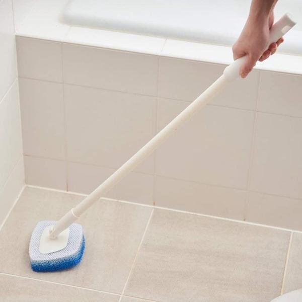 バススポンジ 激キレッ 柄付き BD011 （ お風呂掃除 バス スポンジ 長さ72.5cm 水切れ...