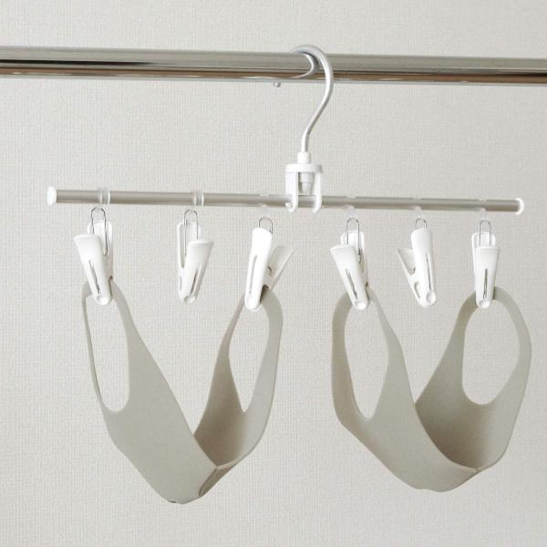 小物干し直線ハンガー Kogure 6ピンチ 洗濯ハンガー 小物干し マスク 洗濯 ハンガー （ ピ...