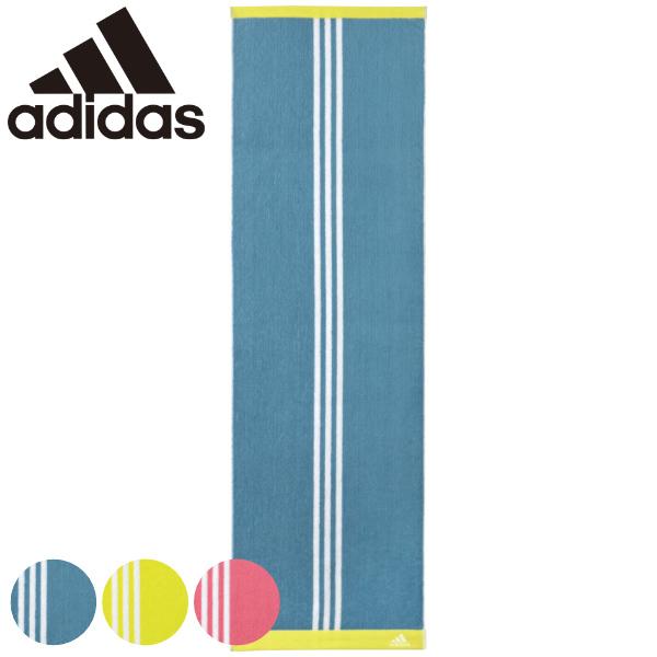 スポーツタオル adidas アディダス 34×110cm カノ タオル スポーツ （ 汗拭きタオル...