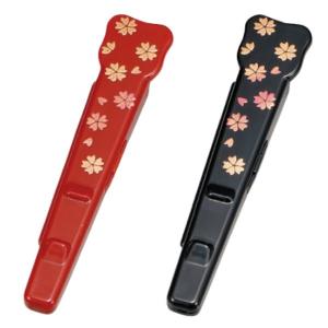 箸箱 携帯用 箸キャップ 箸置き さくら （ 箸先キャップ 箸先カバー 箸入れ 和柄 和風 花柄 桜 サクラ ）