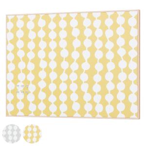 ファブリックパネル ファブリックマグネットボード 44.9×60.4cm ドロップ （ 壁掛け 壁飾り マグネットボード アート パネル ウォールメイツ ）