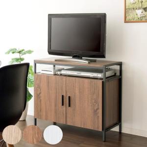 テレビ台 幅80cm ハイタイプ オープン収納付 キャビネット （ テレビ