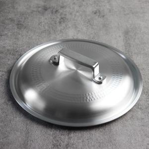 こいぬ印　中尾アルミニウム　ステンレス大鍋　蓋付き　未使用品 鍋蓋 27cm 打出料理鍋専用 中尾アルミ 日本製 （ 蓋 ふた 鍋用蓋 打出