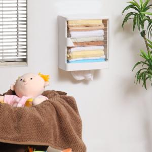 ペーパータオルホルダー 壁に取り付けられるタオ...の詳細画像4