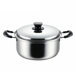 DON /即納/ アルミ 料理鍋 54cm 日本製 / 打出料理鍋 両手鍋 円付鍋 段