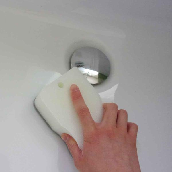 バススポンジ バスブライト 抗菌 （ お風呂掃除 バス スポンジ 浴槽 バスタブ 極細ブラシ すき間...