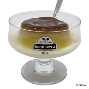 デザートカップ 250ml ミッキーマウス 喫茶 ガラス （ パフェグラス デザートグラス ガラス製 グラス ）｜interior-palette