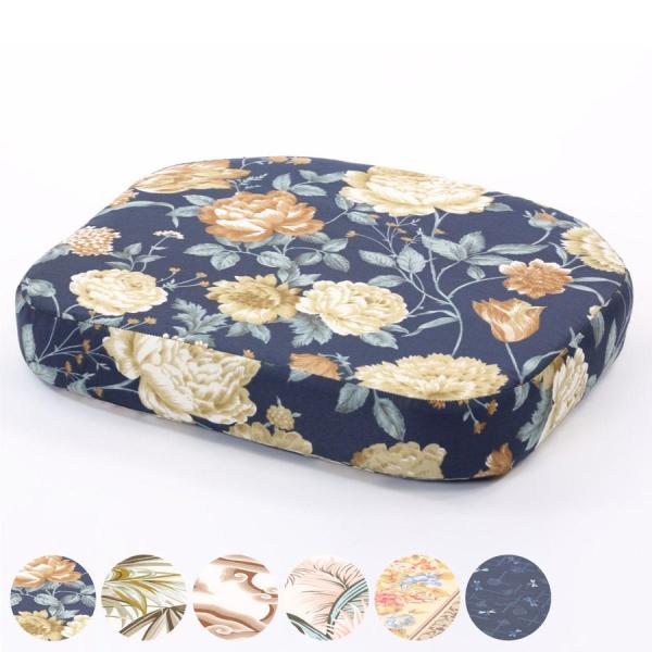 ラタンチェア用 座面クッション プリント柄 （ 専用クッション ラタンチェア専用 専用パーツ 追加 ...