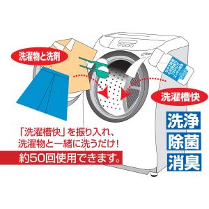 洗濯槽クリーナー 50g ドラム洗濯機用 洗濯...の詳細画像2