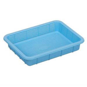 アシスト カラー角ザル 深54型 ブルー : 厨房用品 安吉 - 通販 - Yahoo