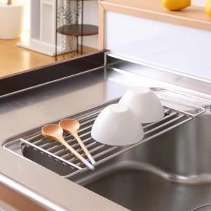 水切りラック しっかり頑丈サポートラック 奥行4...の商品画像
