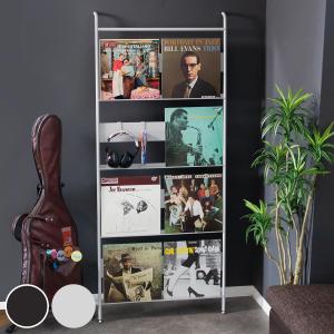 レコードラック W 幅69.2cm(壁面ラック レコード LPレコード 雑誌 装飾