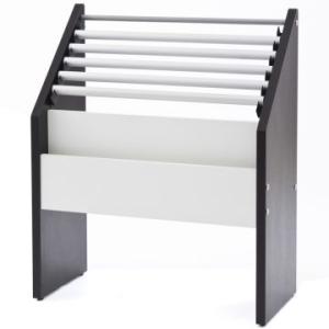 （法人限定） 木製 新聞掛け 幅66cm （ ペーパーハンガー 新聞ホルダー 新聞スタンド 幅66 ...