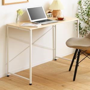 学習机 引出し付 ワークデスク 天然木 アルダー材 オイル仕上 幅80cm