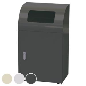 黒柿　ゴミ箱 屋内用ゴミ箱 44L 丸穴蓋 ブラック色 業務用ダストボックス 屑S・屑入
