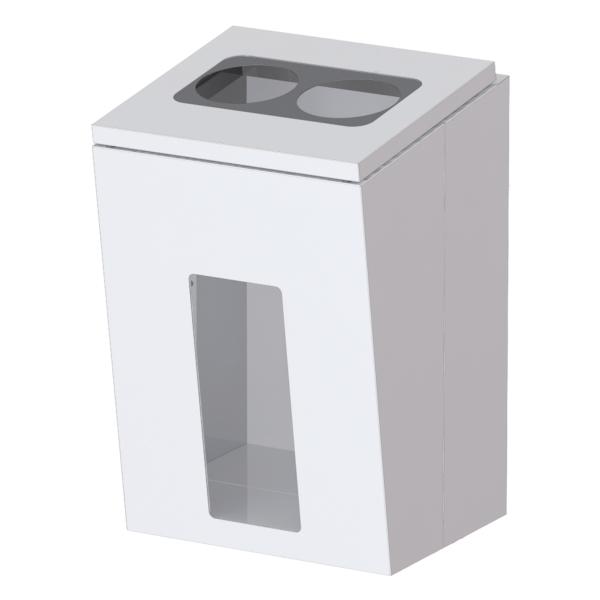 屋内用ゴミ箱 業務用ダストボックス 70L ビン・カン・PETボトルタイプ オープントラッシュNEO...