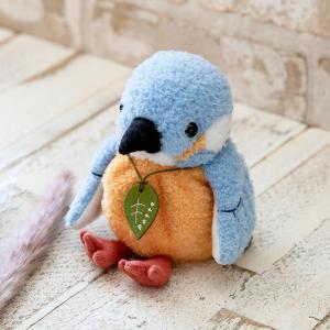 ぬいぐるみ potte カモのひな （ ヌイグルミ カモ ヒナ 小鳥 動物 雑貨