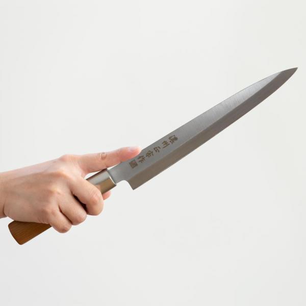 刺身包丁 20.5cm ステンレス和包丁 クロム 濃州正宗作 日本製 （ 包丁 刺身 柳刃包丁 ステ...