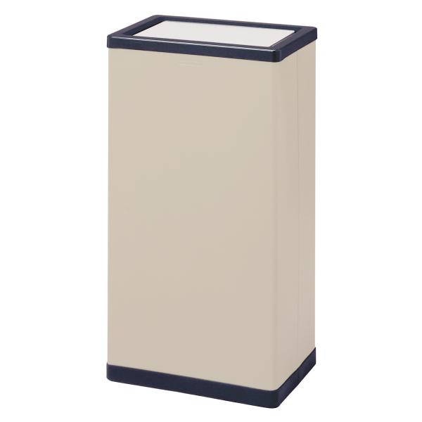 屋内用ゴミ箱 28L スチール製 回転フタ 業務用ダストボックス クリンボックスM101 （ 法人限...