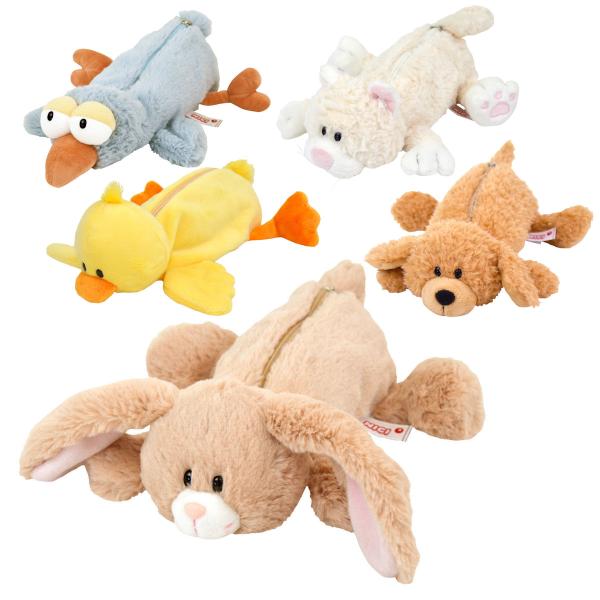 筆箱 フィギュアポーチ NICI ぬいぐるみ （ ニキ ポーチ ペンケース 小物入れ マスコット ペ...