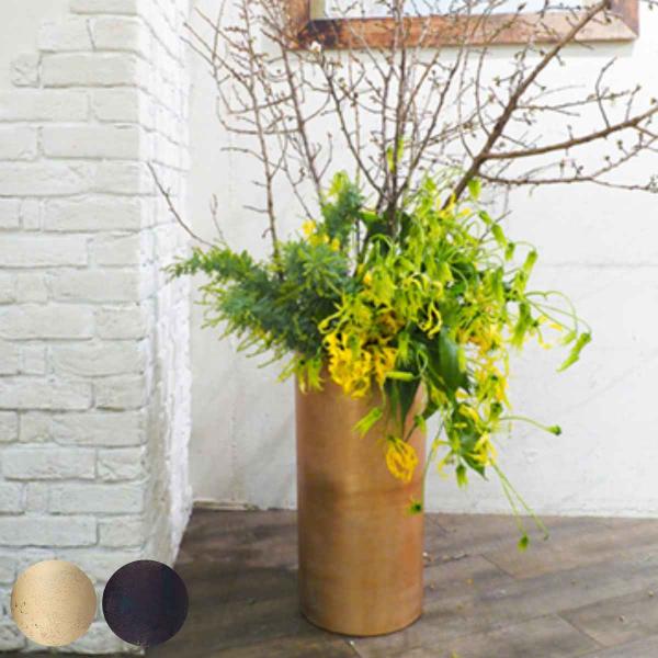植木鉢 AMシリンダーロング 直径29×高さ60cm （ プランター プラントポット 植物用ポット ...