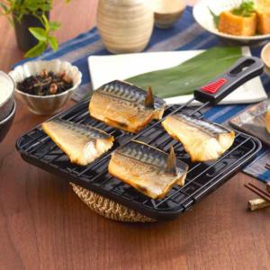 竹原製缶 魚焼き網 ガス火専用 セラグリル クロスL （ Siセンサー対応