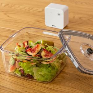 VAKUEN プレミアム真空保存容器&全自動食品シーラー機 ミニ9個セット