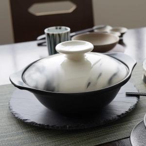 HARIO（ハリオ） フタがガラスの土鍋 8号 ガス火専用 ガラス蓋付き
